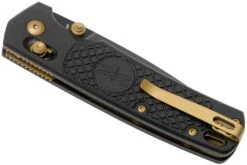 Amare FieldBro Black, Gold, Black FB-BGB Couteau De Poche, Uli Hennicke Design -Spyder Couteau Magasin AS FB BGB 04 amare knives