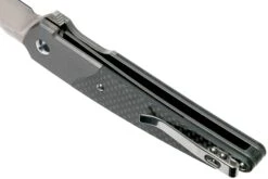 Amare Knives Pocket Peak Grey, Couteau De Poche -Spyder Couteau Magasin AS PP GR 05 amare knives