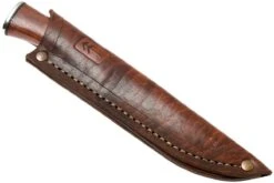 Autine Hunting Knife, Rosewood, D2, Fourreau RH Brun, Couteau De Chasse -Spyder Couteau Magasin AT HUNTING 07 autine at hunting 07