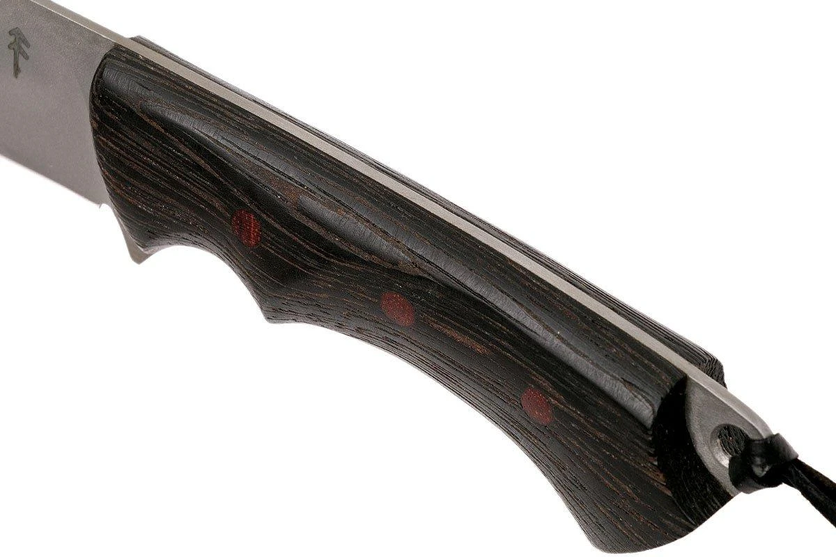 Autine Kurbads, Wengé, Elmax, Fourreau RH Brun, Couteau Outdoor 7 Autine Kurbads, Wengé, Elmax, Fourreau RH Brun, Couteau Outdoor – Image 5