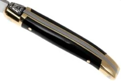 Petit Couteau De Poche De Laguiole En Aubrac, Corne De Buffle L0207BUL -Spyder Couteau Magasin AUL0207BUL 06 laguiole en aubrac ktaul0207bul 06