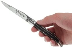 Laguiole En Aubrac HP 12cm Bois D'ébène Poli à La Main L0212EBH-FSI1 -Spyder Couteau Magasin AUL0212EBH FSI1 07 laguiole en aubrac aul0212ebh fsi1 07