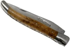 Laguiole En Aubrac 12cm Teck Guillochage Manuel L0212LKH/FSB1, Couteau Laguiole 13 Laguiole En Aubrac 12cm Teck Guillochage Manuel L0212LKH/FSB1, Couteau Laguiole -Spyder Couteau Magasin AUL0212LKH FSB1 04 laguiole en aubrac