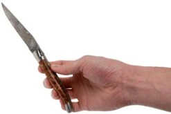 Laguiole En Aubrac 12 Cm Balbach Damast, Tuya L0212THI/FDBB1, Couteau Laguiole -Spyder Couteau Magasin AUL0212THI FDBB1 08 laguiole en aubrac