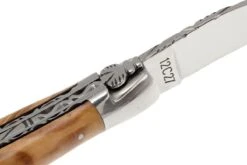 Laguiole En Aubrac 12cm Doubles Platines, Loupe D'olivier, L0712LLI-FSJ1 -Spyder Couteau Magasin AUL0712LLI FSJ1 04 laguiole en aubrac aul0712lli fsj1 04