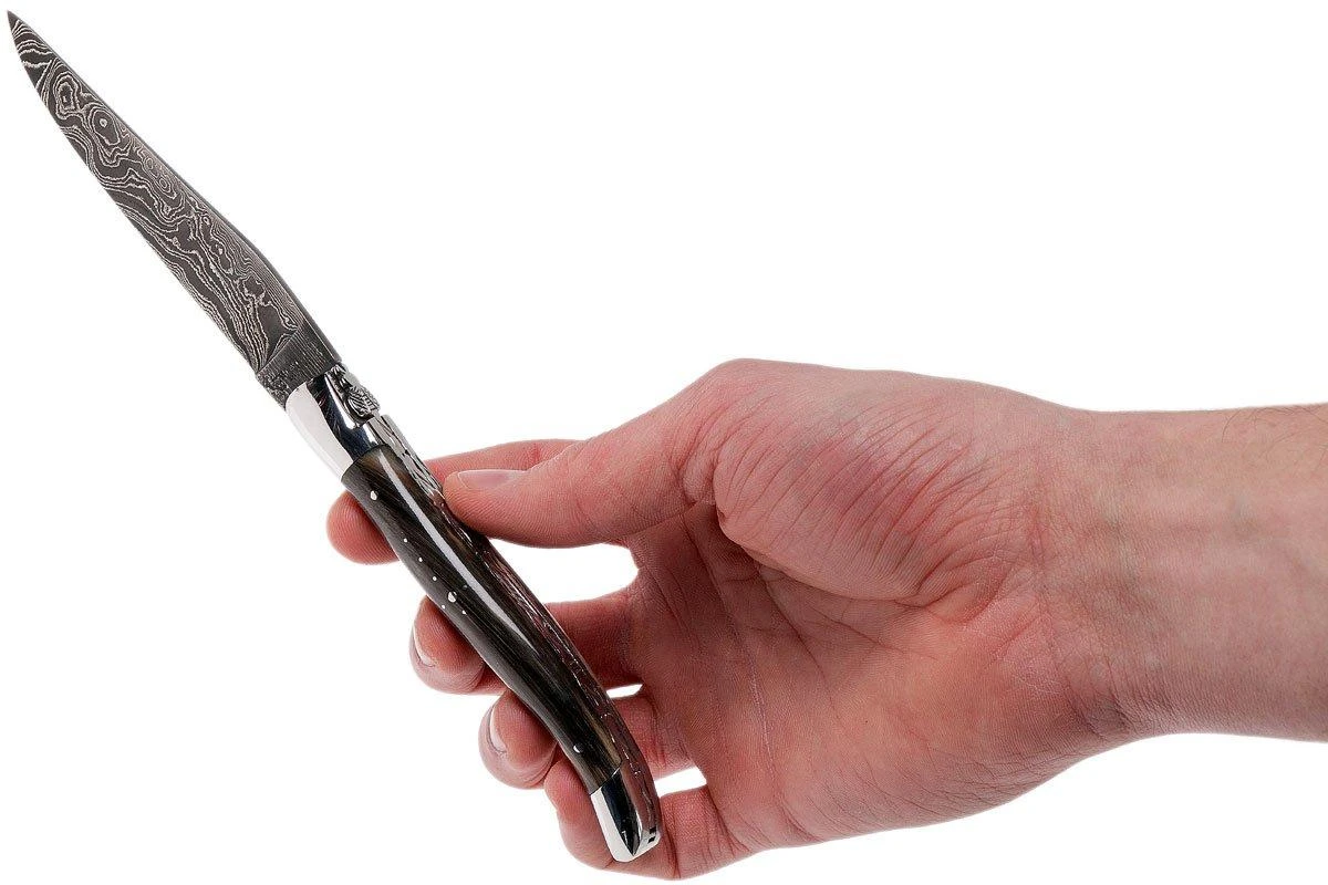 Laguiole En Aubrac 12 Cm Damast Couteau, Full Handle Corne L0712PCI-FFI1 10 Laguiole En Aubrac 12 Cm Damast Couteau, Full Handle Corne L0712PCI-FFI1 – Image 8