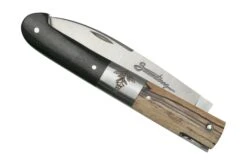 Laguiole En Aubrac Sauveterre A511MAEI Bois De Hêtre Et D'ébène, Couteau De Poche -Spyder Couteau Magasin AUSA511MAEI 04 laguioleaubrac