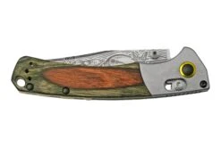 Benchmade Mini Crooked River Mallard Limited Edition Artist Series 15085-2203, Couteau De Poche De Chasse, Casey Underwood Design -Spyder Couteau Magasin BE15085 2203 06 benchmade