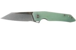 Bestech Barracuda BG15D-1 Stonewash Satin, Transparant G10, Couteau De Chasse
