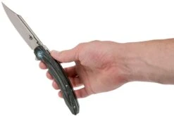 Bestech Fanga Beige G10 & Carbon Fibre BG18D, Couteau De Poche -Spyder Couteau Magasin BHBG18D 08 bestech