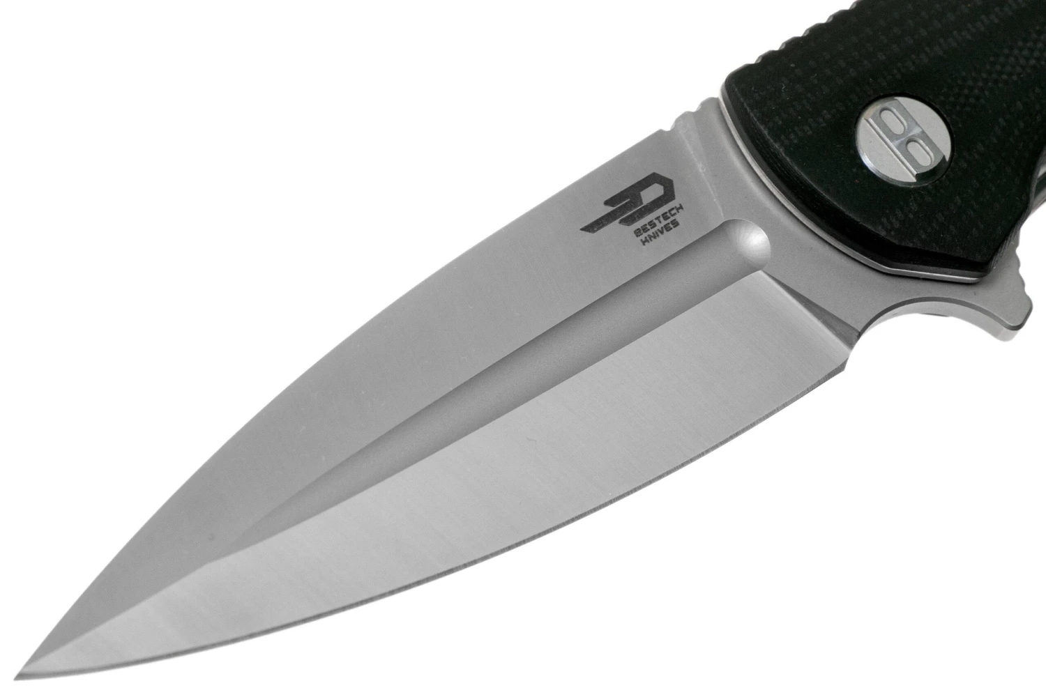 Bestech Fin BG34A-1 Satin, Black G10 Couteau De Poche 5 Bestech Fin BG34A-1 Satin, Black G10 Couteau De Poche â Image 3