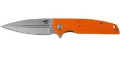 Bestech Fin BG34B-1 Satin, Orange G10 Couteau De Poche