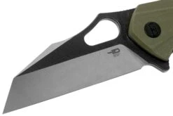 Bestech Operator BG36C Green G10, Two Tone Black Couteau De Poche -Spyder Couteau Magasin BHBG36C 03 bestech