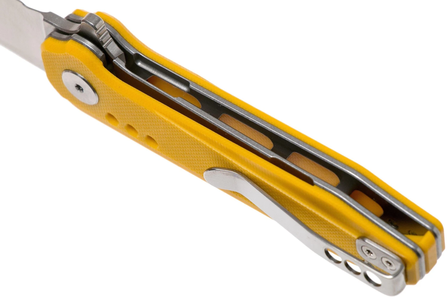 Bestech Syntax BG40B Yellow G10, Two Tone Satin Couteau De Poche, Todd Knife & Tool Design 7 Bestech Syntax BG40B Yellow G10, Two Tone Satin Couteau De Poche, Todd Knife & Tool Design â Image 5