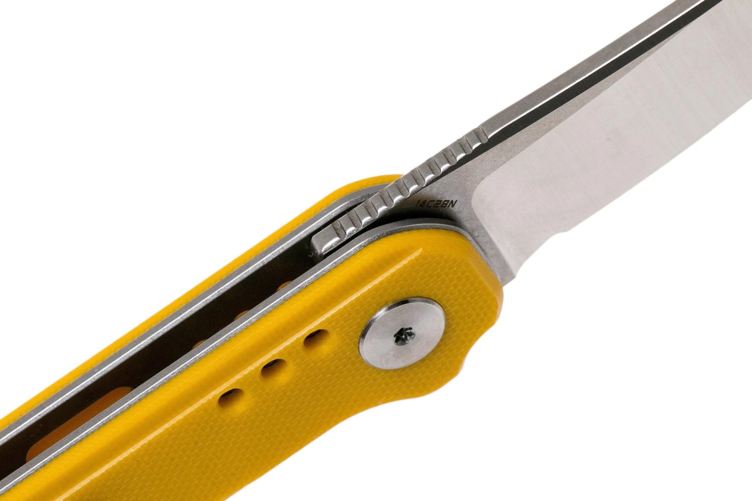Bestech Syntax BG40B Yellow G10, Two Tone Satin Couteau De Poche, Todd Knife & Tool Design 8 Bestech Syntax BG40B Yellow G10, Two Tone Satin Couteau De Poche, Todd Knife & Tool Design â Image 6