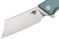 Bestech Cubis BG42C Stonewashed & Satin, Blue Micarta, Couteau De Poche 11 Bestech Cubis BG42C Stonewashed & Satin, Blue Micarta, Couteau De Poche -Spyder Couteau Magasin BHBG42C 03 bestech