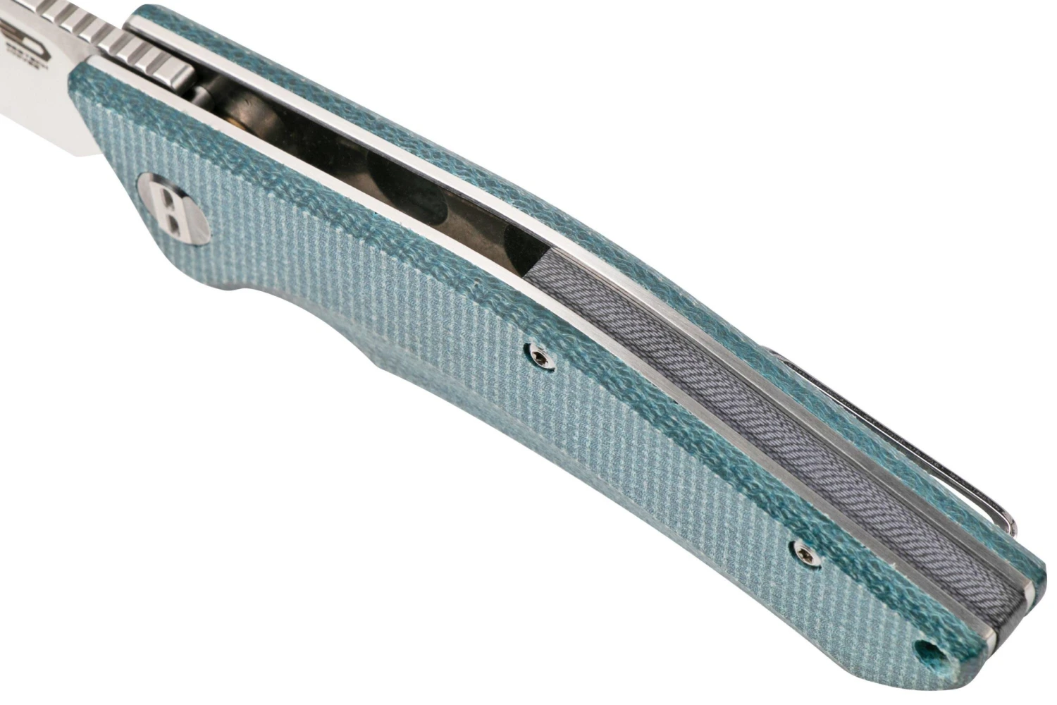 Bestech Cubis BG42C Stonewashed & Satin, Blue Micarta, Couteau De Poche 9 Bestech Cubis BG42C Stonewashed & Satin, Blue Micarta, Couteau De Poche – Image 7