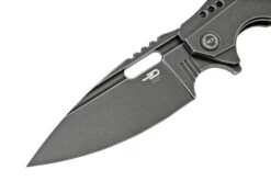 Bestech Shodan BT1910B Black Stonewash Couteau De Poche, Todd Knife & Tool Design -Spyder Couteau Magasin BHBT1910B 03 bestech