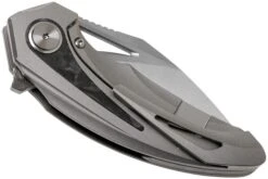 Bestech Nuke BT2107A Grey Blasted Titanium, Blue Marbled Carbonfiber, Satin Couteau De Poche, Kombou Design -Spyder Couteau Magasin BHBT2107A 04 bestech