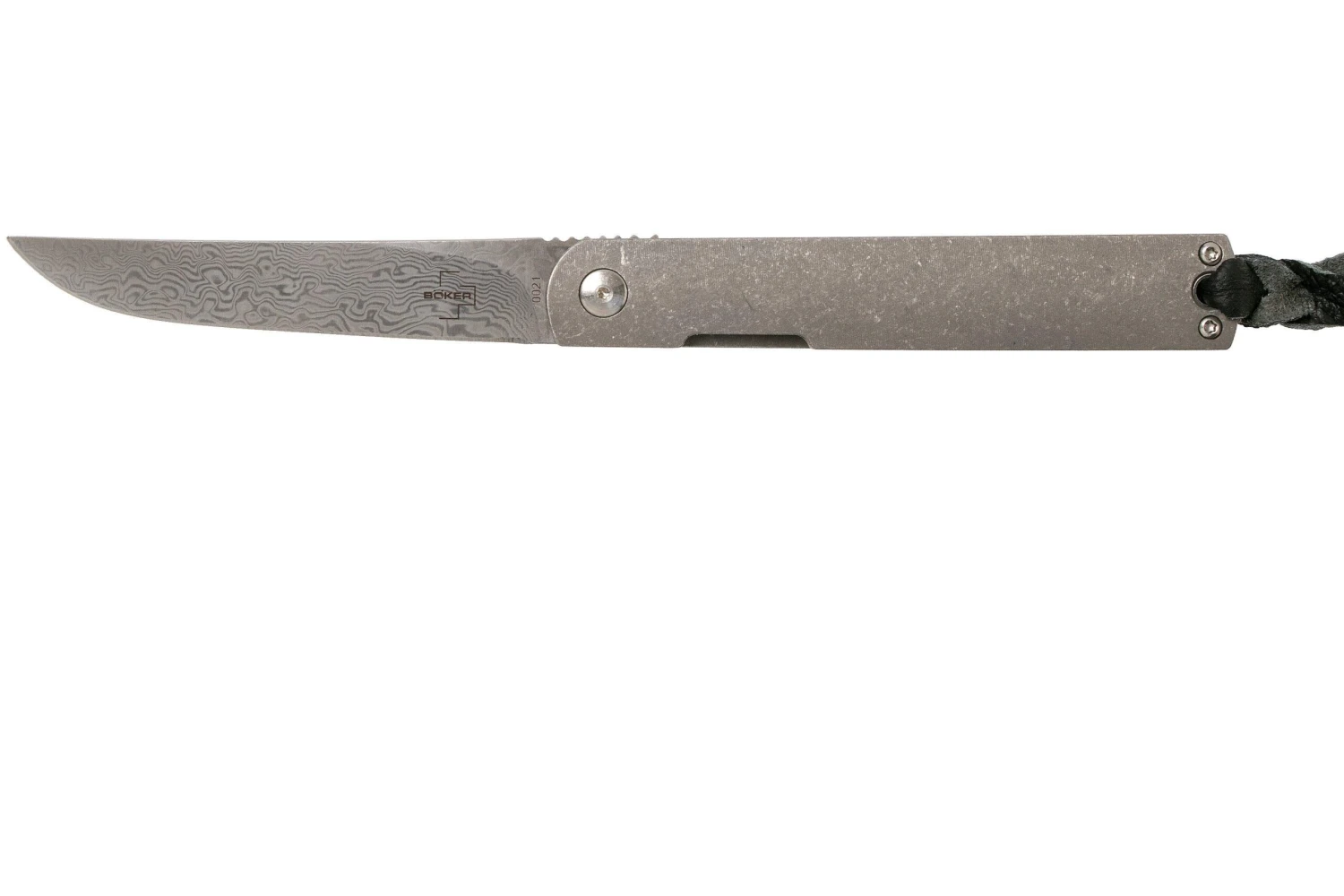 Böker Plus Nori Damascus 01BO897DAM Couteau De Poche, Kansei Matsuno Design 3 Böker Plus Nori Damascus 01BO897DAM Couteau De Poche, Kansei Matsuno Design