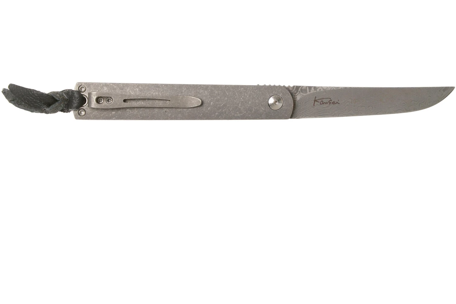 Böker Plus Nori Damascus 01BO897DAM Couteau De Poche, Kansei Matsuno Design 4 Böker Plus Nori Damascus 01BO897DAM Couteau De Poche, Kansei Matsuno Design – Image 2