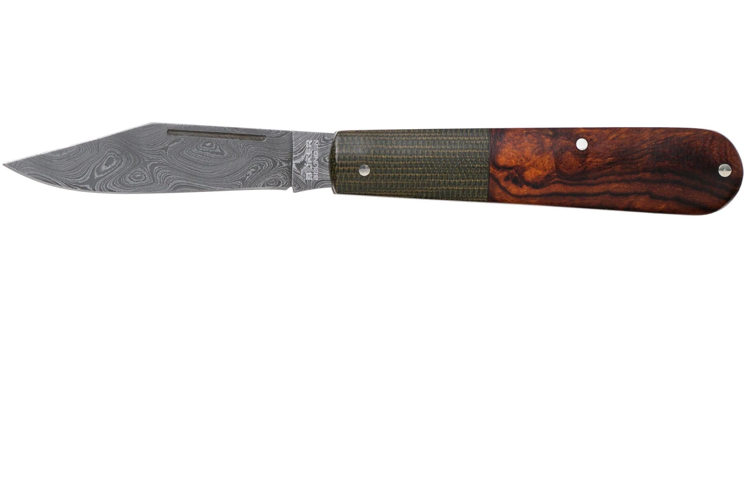 Böker Barlow Integral Desert Ironwood Leopard-Damast 100501DAM Couteau De Poche 3 Böker Barlow Integral Desert Ironwood Leopard-Damast 100501DAM Couteau De Poche