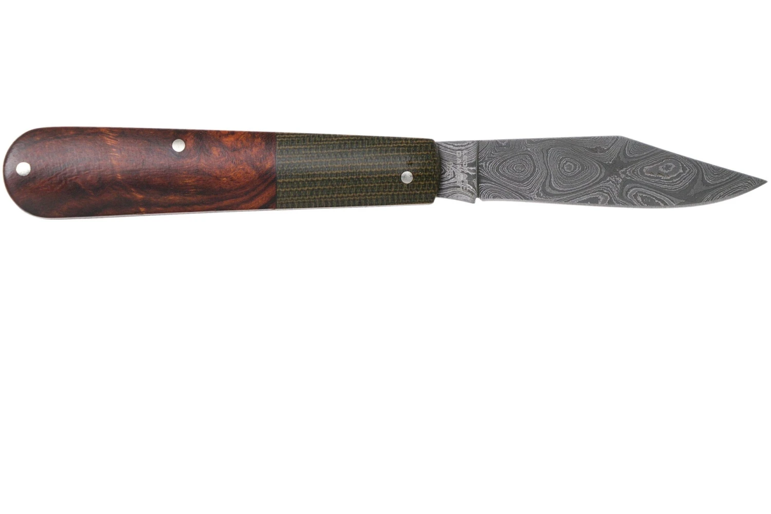 Böker Barlow Integral Desert Ironwood Leopard-Damast 100501DAM Couteau De Poche 4 Böker Barlow Integral Desert Ironwood Leopard-Damast 100501DAM Couteau De Poche – Image 2