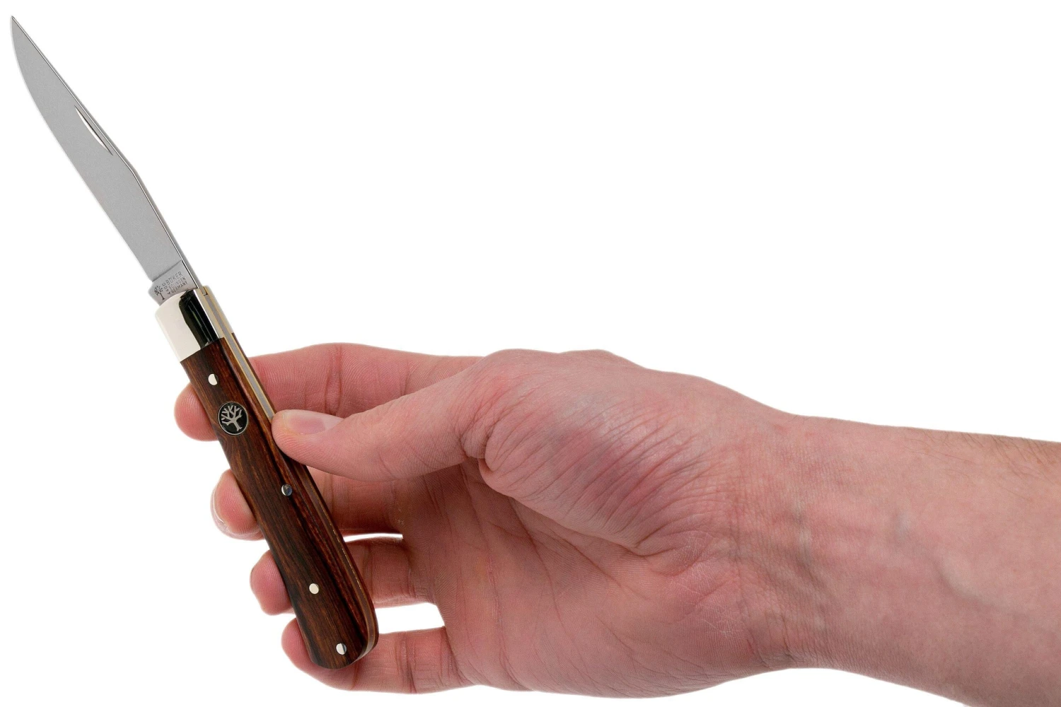 Böker Trapper Uno Desert Ironwood 112565 Couteau De Poche Slipjoint 10 Böker Trapper Uno Desert Ironwood 112565 Couteau De Poche Slipjoint – Image 8