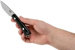 Bark River Mini Fox River CPM 3V Black Canvas Micarta Couteau De Chasse -Spyder Couteau Magasin BRK01 023BKRC 05 bark river knives