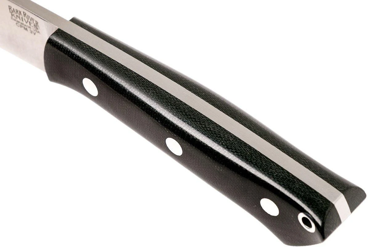 Bark River Fox River CPM 3V, Black Canvas Micarta, No Loop 7 Bark River Fox River CPM 3V, Black Canvas Micarta, No Loop â Image 5