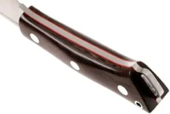 Bark River Fox River II LT CPM 3V, Green Canvas Micarta, Red Liners -Spyder Couteau Magasin BRK01 224GNC RL 04 bark river brk01 224gnc rl 04