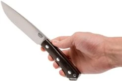 Bark River Fox River II LT CPM 3V, Green Canvas Micarta, Red Liners -Spyder Couteau Magasin BRK01 224GNC RL 06 bark river brk01 224gnc rl 06