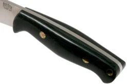 Bark River North Country EDC CPM 154, Black Canvas Micarta, Mosaic Pins Couteau Fixe -Spyder Couteau Magasin BRK02 054BCMMP 05 bark river knives