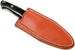 Bark River North Country EDC CPM 154, Black Canvas Micarta, Mosaic Pins -Spyder Couteau Magasin BRK02 054BRKC MP 07 bark river brk02 054brkc mp 07