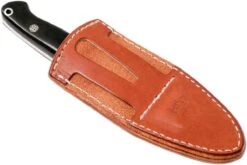 Bark River North Country EDC CPM 154, Black Canvas Micarta, Mosaic Pins -Spyder Couteau Magasin BRK02 054BRKC MP 08 bark river brk02 054brkc mp 08