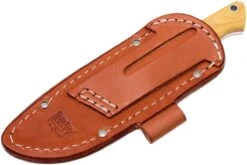 Bark River Huntsman A2, Antique Ivory Micarta, Red Liners -Spyder Couteau Magasin BRK02 111AIVRL 08 bark river brk02 111aivrl 08