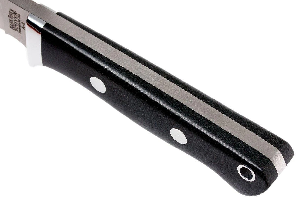 Bark River Huntsman A2, Black Canvas Micarta 7 Bark River Huntsman A2, Black Canvas Micarta â Image 5