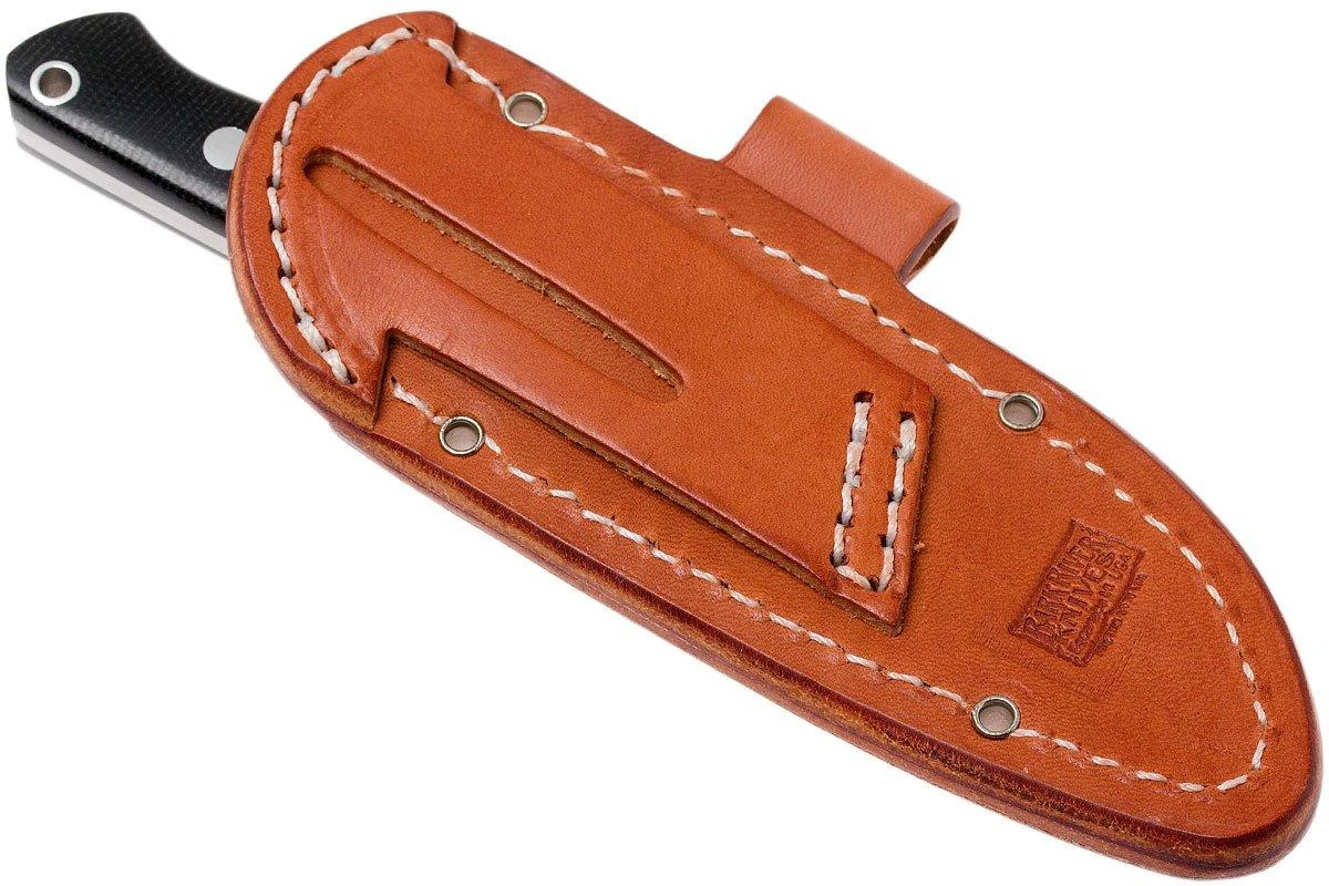 Bark River Huntsman A2, Black Canvas Micarta 10 Bark River Huntsman A2, Black Canvas Micarta â Image 8