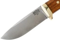 Bark River Classic Drop Point Hunter A2 Brass, Desert Ironwood Couteau De Chasse -Spyder Couteau Magasin BRK02 116DIW 03 bark river