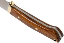 Bark River Classic Drop Point Hunter A2 Brass, Desert Ironwood Couteau De Chasse -Spyder Couteau Magasin BRK02 116DIW 04 bark river