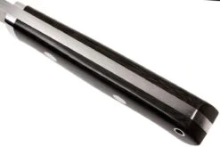 Bark River GamesKeeper A2, Black Green Linen Micarta, Brown Sheath -Spyder Couteau Magasin BRK02 121BGL 05 bark river brk02 121bgl 05