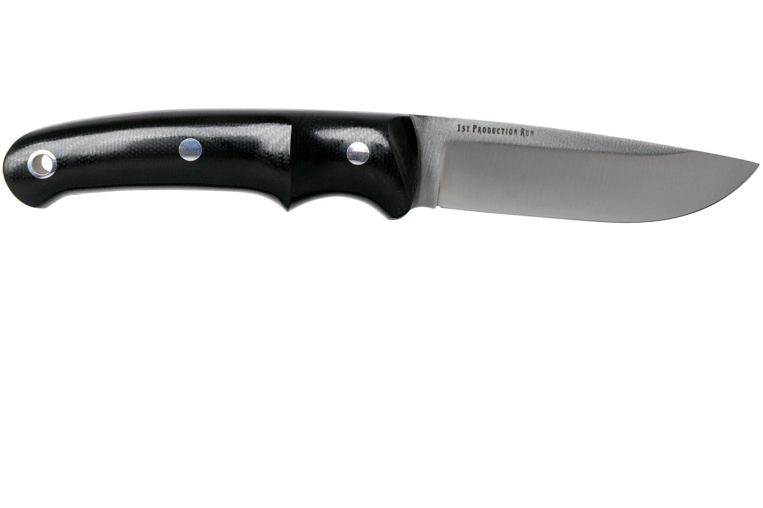 Bark River Guardless Drop Point Hunter CPM 154 Black Canvas Micarta Couteau De Chasse 4 Bark River Guardless Drop Point Hunter CPM 154 Black Canvas Micarta Couteau De Chasse – Image 2