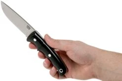 Bark River Guardless Drop Point Hunter CPM 154 Black Canvas Micarta Couteau De Chasse 15 Bark River Guardless Drop Point Hunter CPM 154 Black Canvas Micarta Couteau De Chasse -Spyder Couteau Magasin BRK02 142BKRC 06 bark river knives