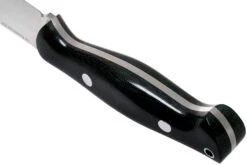 Bark River North Country EDC 2 CPM S45VN Black Canvas Micarta Couteau Fixe -Spyder Couteau Magasin BRK02 184BCM 04 bark river knives