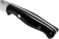 Bark River North Country EDC 2 CPM S45VN Black Canvas Micarta Couteau Fixe -Spyder Couteau Magasin BRK02 184BCM 05 bark river knives