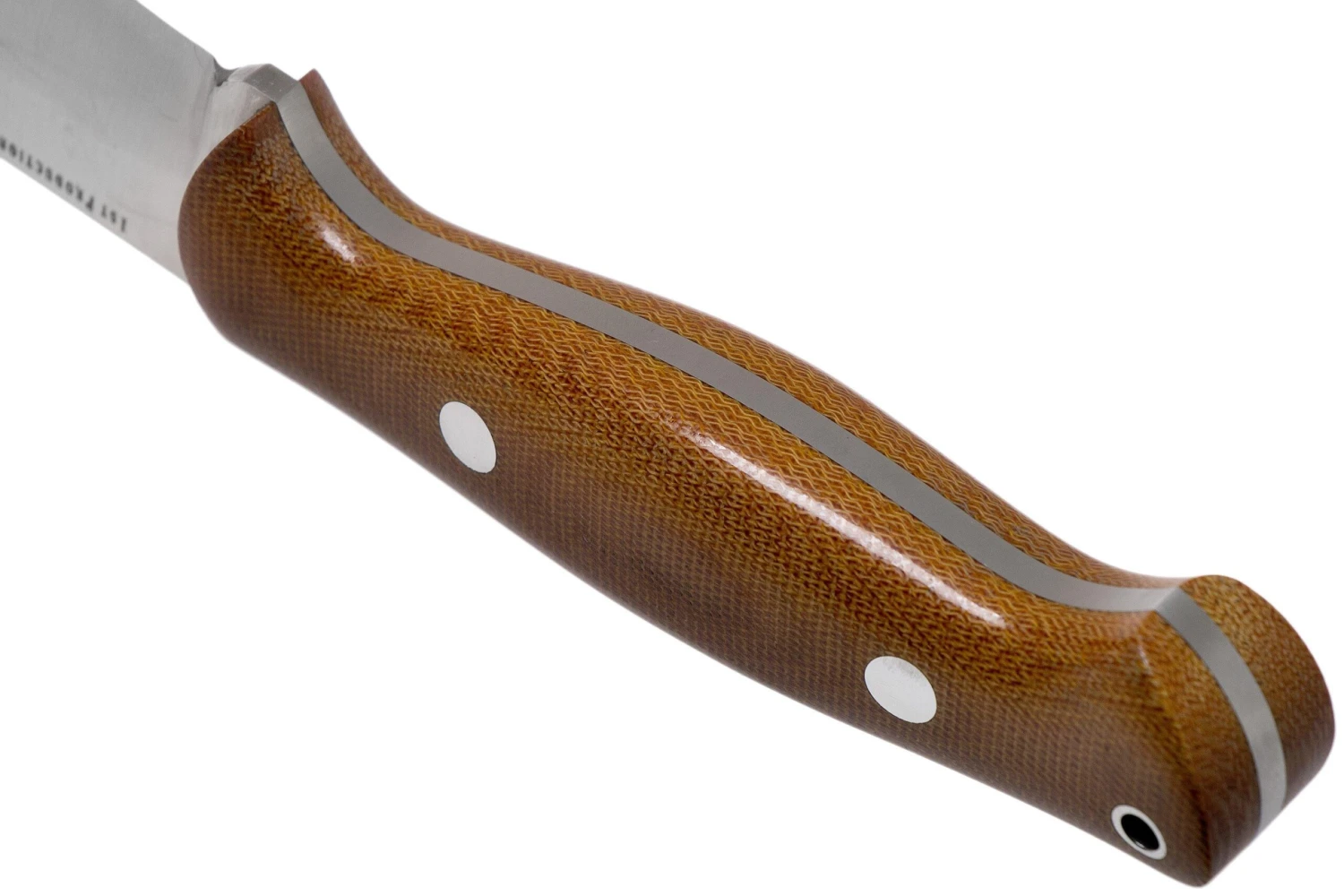 Bark River North Country EDC 2 CPM S45VN Natural Canvas Micarta Couteau Fixe 6 Bark River North Country EDC 2 CPM S45VN Natural Canvas Micarta Couteau Fixe – Image 4