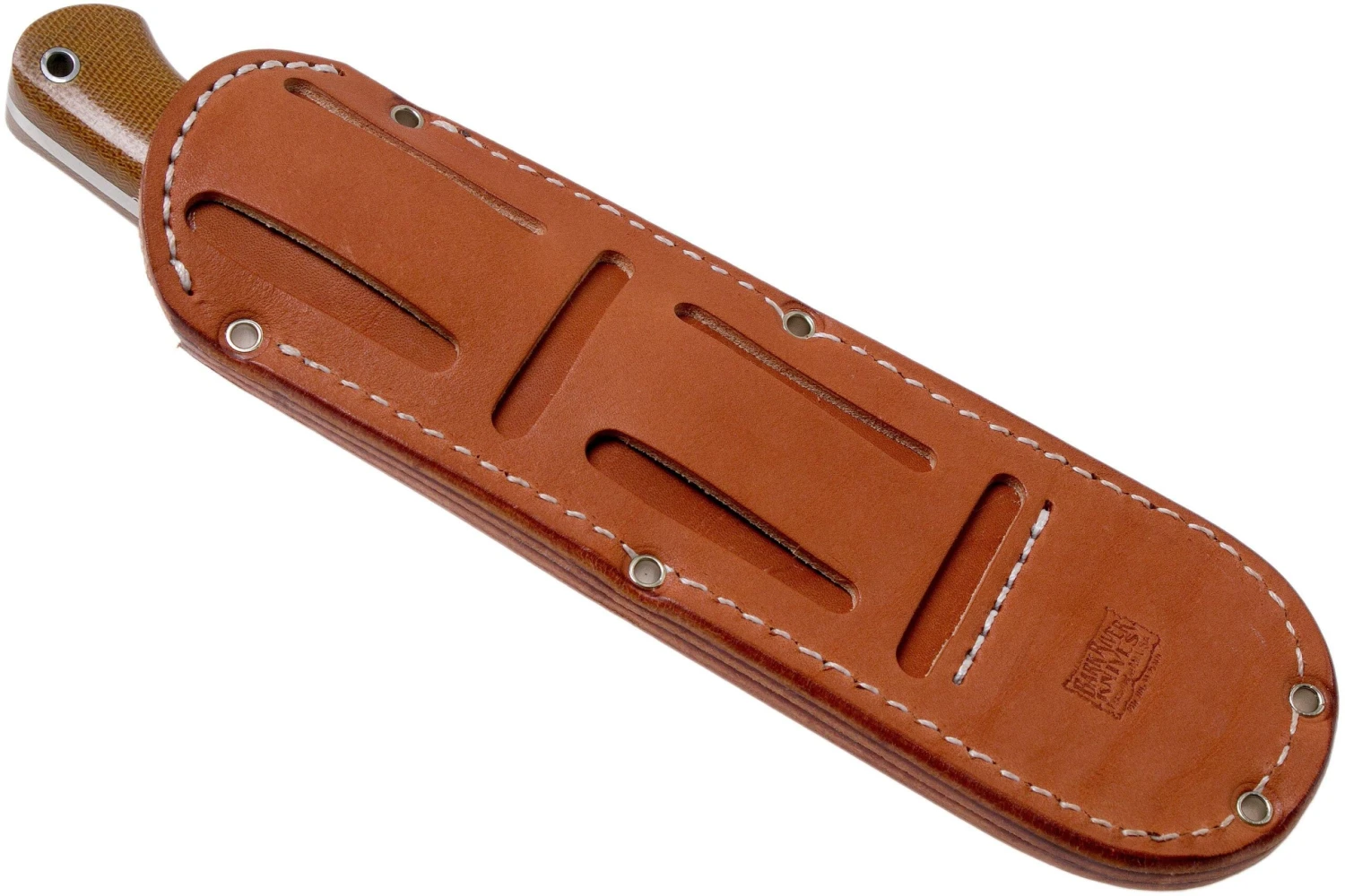 Bark River North Country EDC 2 CPM S45VN Natural Canvas Micarta Couteau Fixe 9 Bark River North Country EDC 2 CPM S45VN Natural Canvas Micarta Couteau Fixe – Image 7