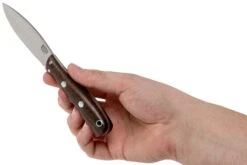 Bark River Lil’ Canadian CPM 3V American Walnut Couteau Fixe 13 Bark River Lil’ Canadian CPM 3V American Walnut Couteau Fixe -Spyder Couteau Magasin BRK03 122AMW 05 bark river knives