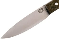 Bark River Bird & Trout CPM154, Green Canvas Micarta -Spyder Couteau Magasin BRK04 151GNC 03 bark river bird trout brk04 151gnc 03