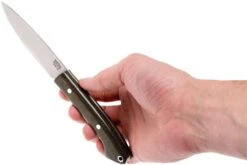 Bark River Bird & Trout CPM154, Green Canvas Micarta -Spyder Couteau Magasin BRK04 151GNC 06 bark river bird trout brk04 151gnc 06